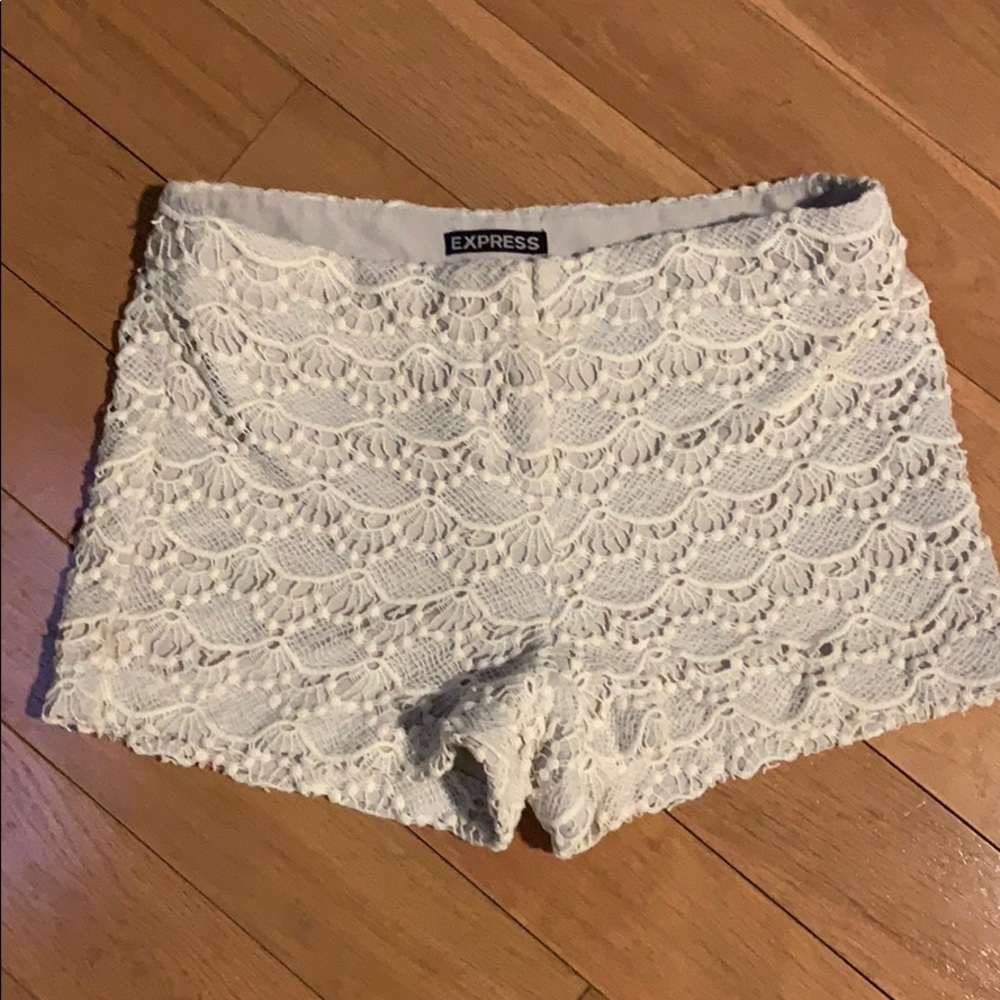 Lace shorts